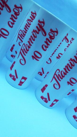 Copo long drink Maquiagem