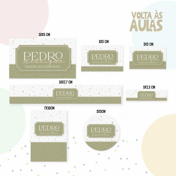 Etiqueta Escolar