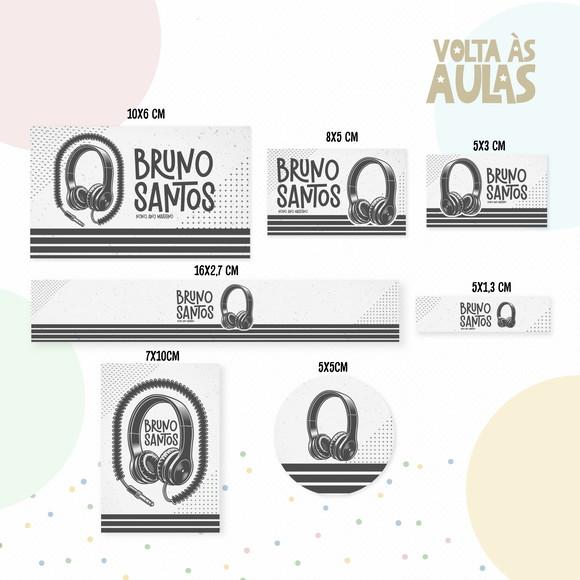 Etiqueta Escolar Musica