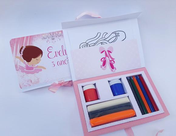 Kit Diversão / Kit Pintura Bailarina