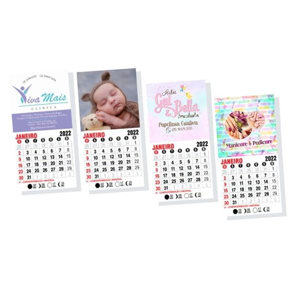 Mini Calendário de Geladeira 2023