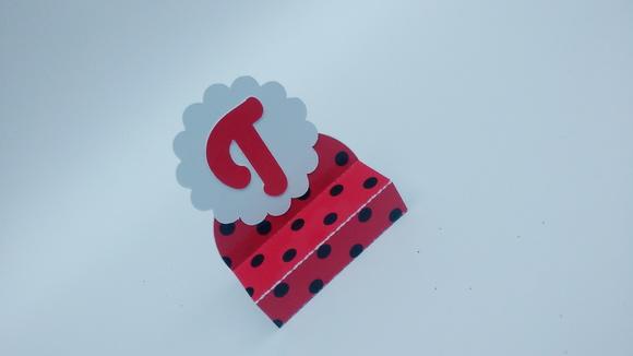 Porta chocolate duplo Joaninha