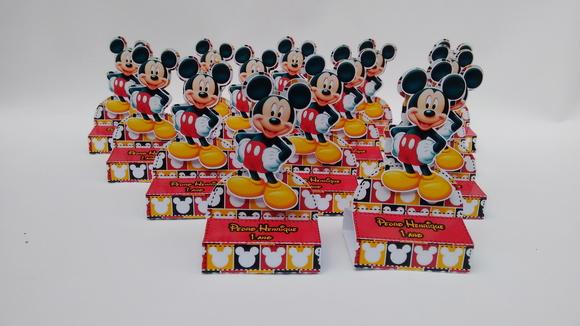 Porta chocolate duplo Mickey
