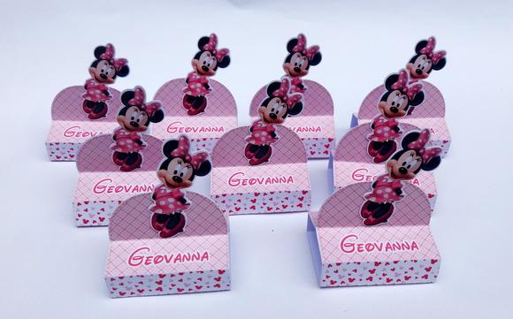 Porta chocolate duplo Minnie