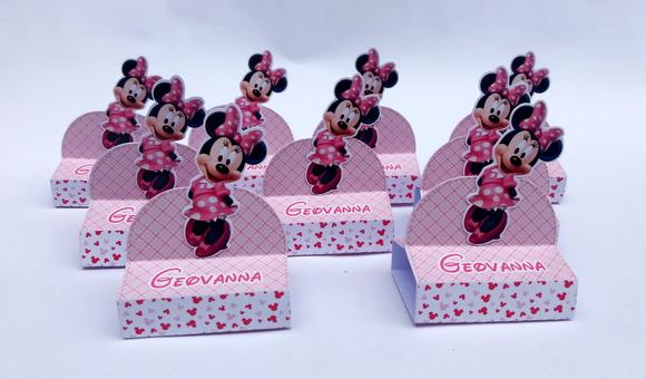 Porta chocolate duplo Minnie