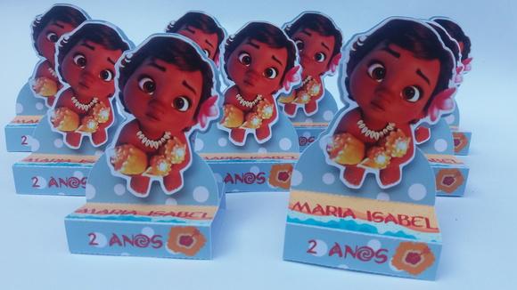 Porta chocolate duplo Moana