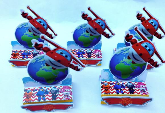 Porta chocolate duplo Super Wings