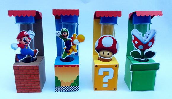 Porta Tubete Mario Bros