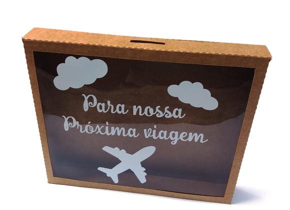 Quadro cofre em scrap (PAPEL)