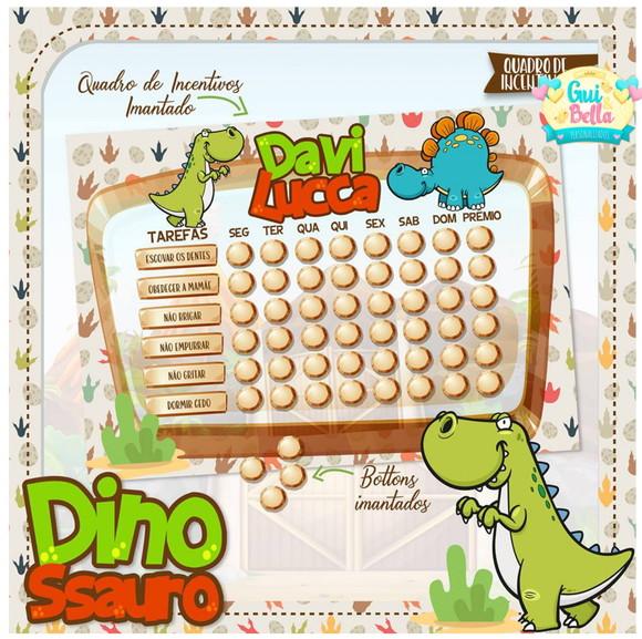 Quadro de Incentivos Dinossauro