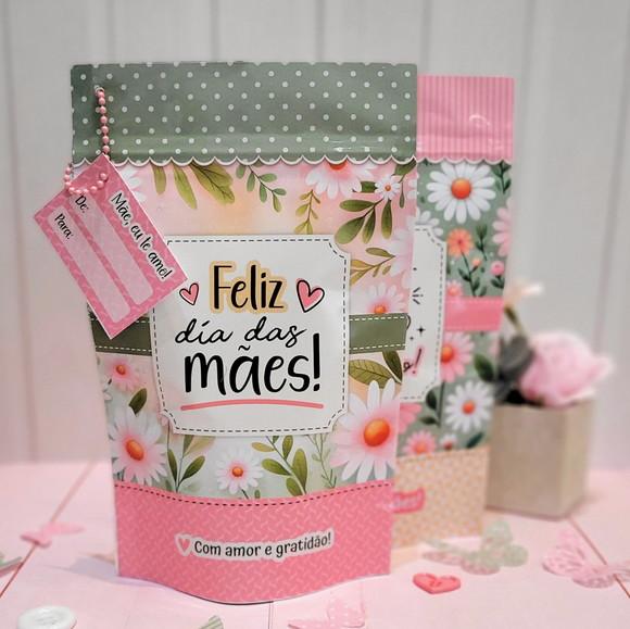 Saquinho Zip Lock Personalizado - Dia das Mães
