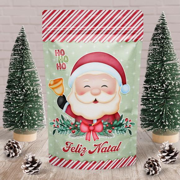 Saquinho Zip Lock Personalizado - Natal