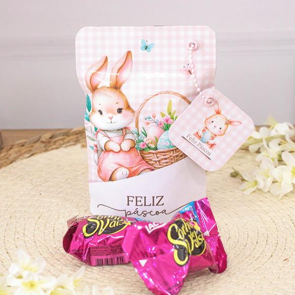 Saquinho Zip Lock Personalizado - Páscoa