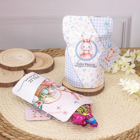 Saquinho Zip Lock Personalizado - Páscoa