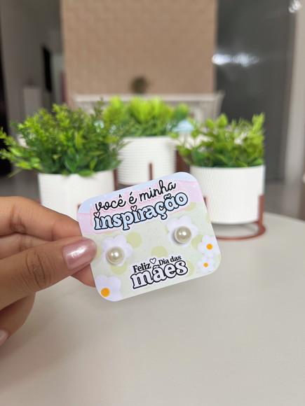 Tag com Brinco Dia das Mães
