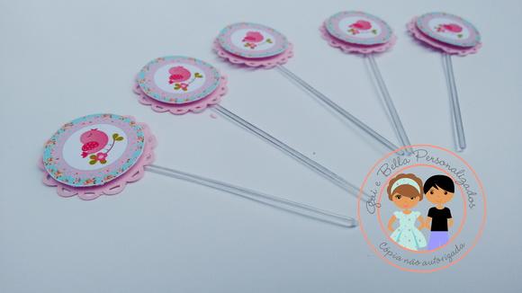 Toppers para docinhos