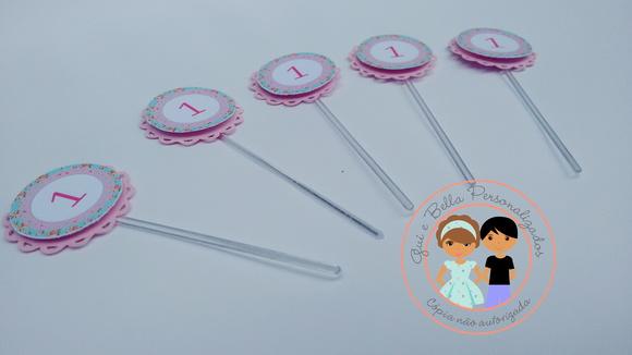 Toppers para docinhos