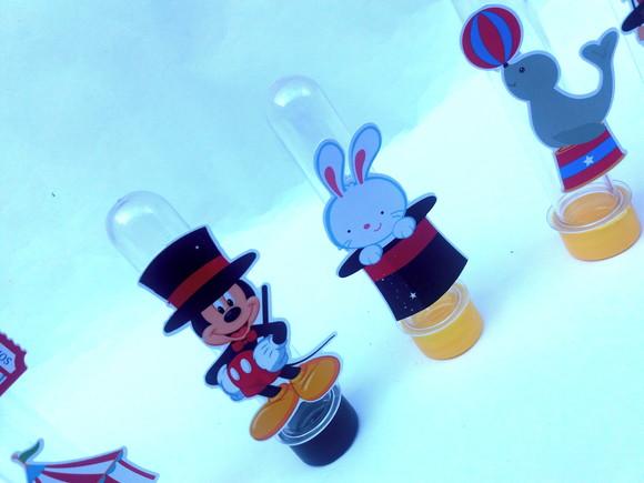 Tubete Personalizado Circo do Mickey