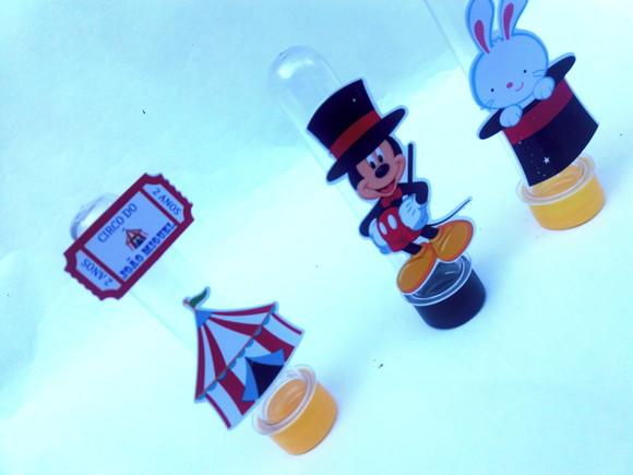 Tubete Personalizado Circo do Mickey