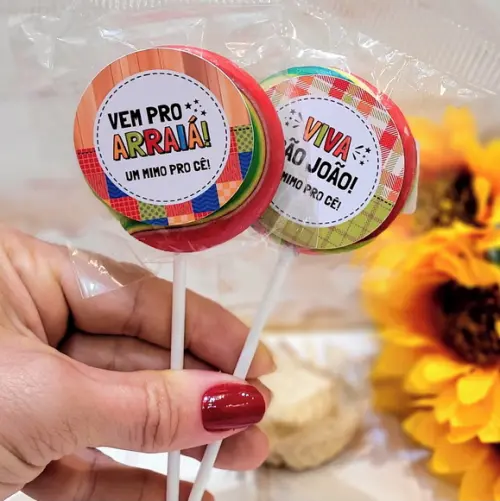 Adesivos Personalizados Festa Junina 3x3