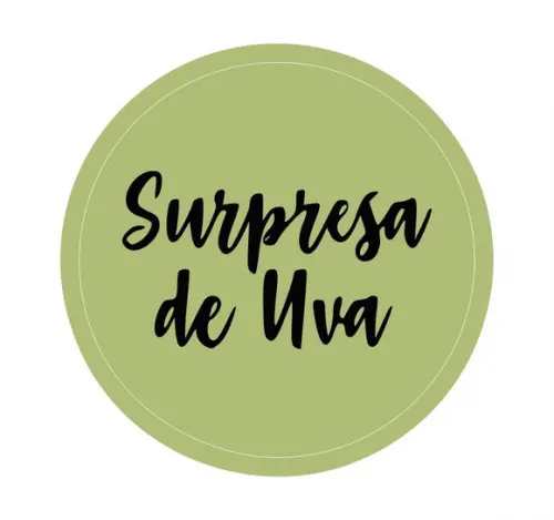 Adesivo redondo c/2cm surpresa de uva