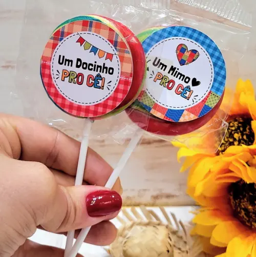 Adesivos Personalizados Festa Junina 3x3