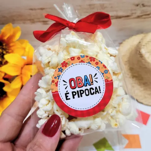 Adesivos Personalizados Festa Junina 3x3