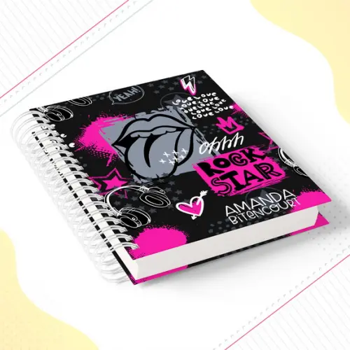 Agenda Escolar / Creche Rock Girl