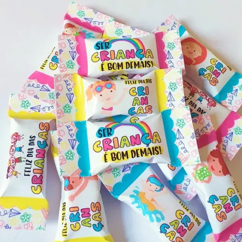 Balas Personalizadas Dia das Crianças