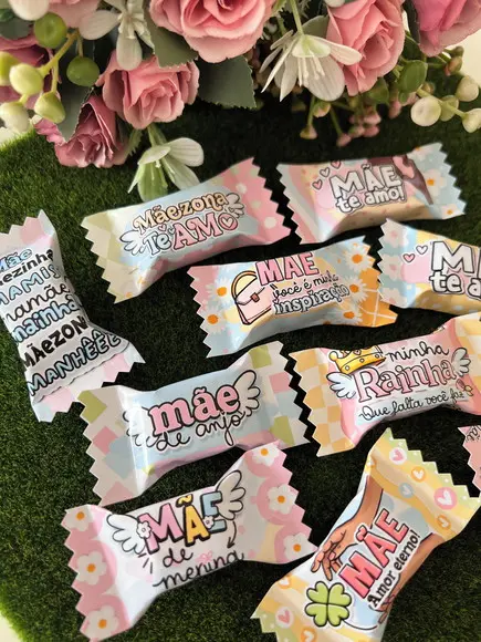 Balas Personalizadas Dia das Mães