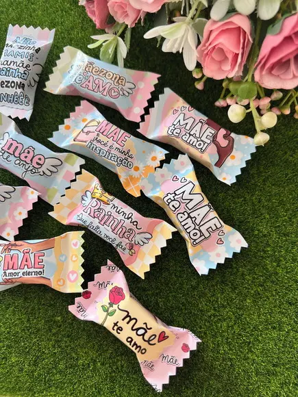 Balas Personalizadas Dia das Mães