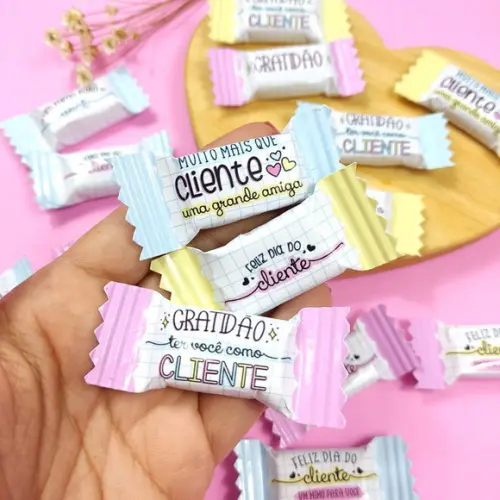 Balas Personalizadas Dia do Cliente
