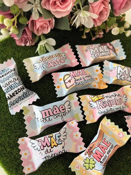 Balas Personalizadas Dia das Mães