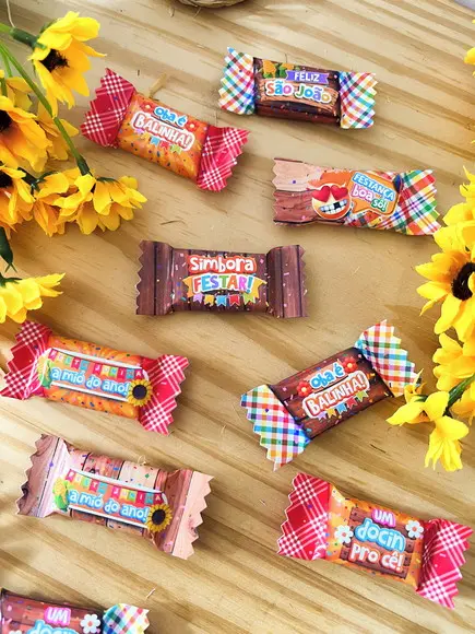 Balas Personalizadas Festa Junina