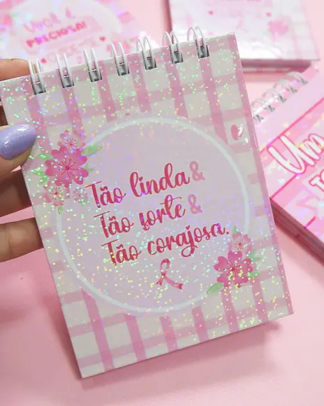Bloquinho A6 Outubro Rosa