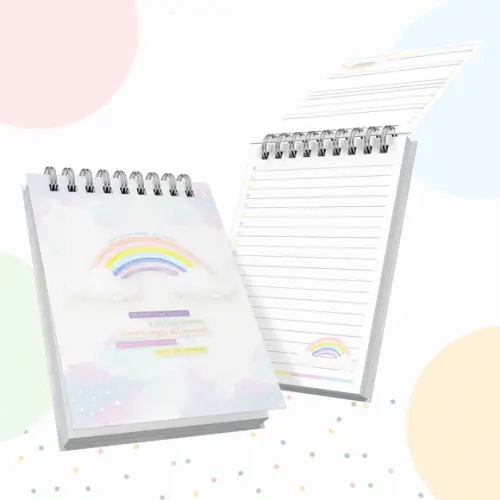 Bloquinho A6 Rainbow