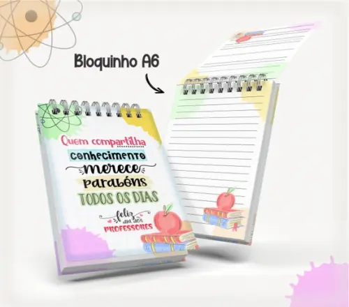 Bloquinho Dia dos Professores