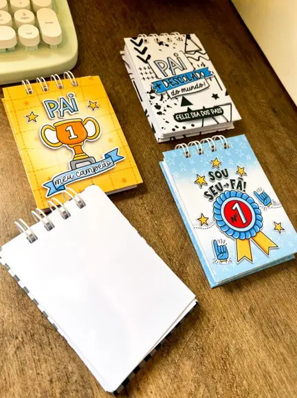 Bloquinhos Dia dos Pais