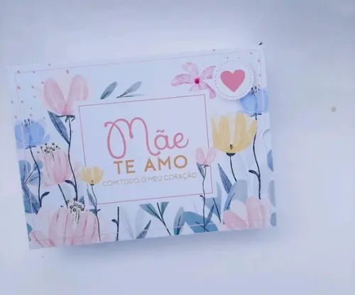 Caixa gaveta para 6 doces dia das mães