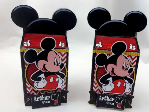 Caixa milk Mickey