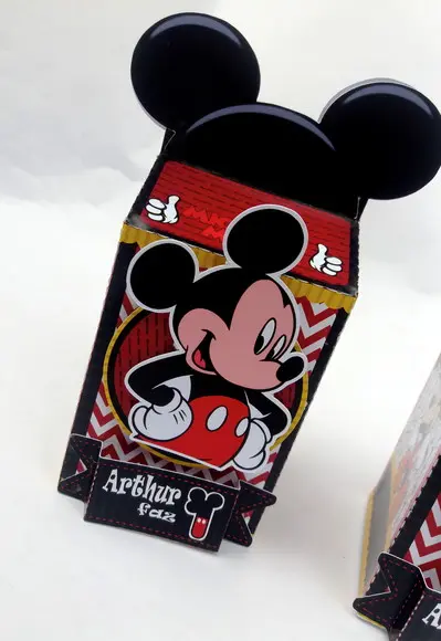 Caixa milk Mickey