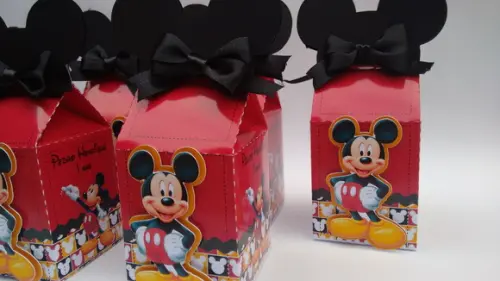 Caixa milk Mickey