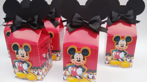 Caixa milk Mickey