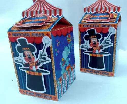 Caixa Milk Mickey