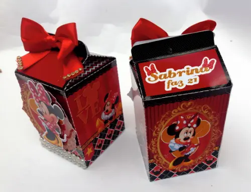 Caixa Milk Minnie
