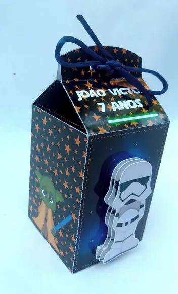 Caixa Milk Star Wars