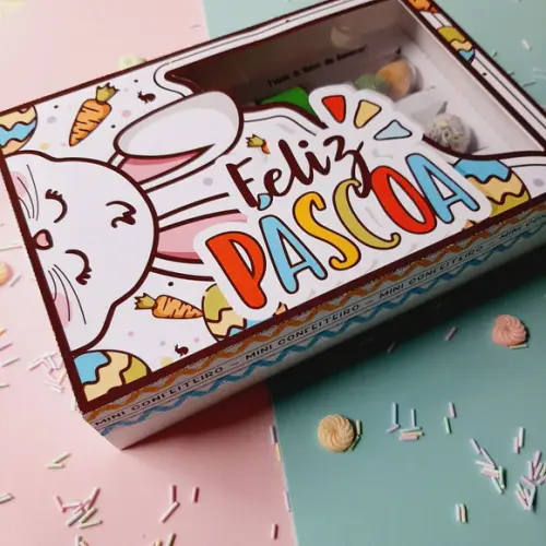 Caixa Mini Confeiteiro Coelho