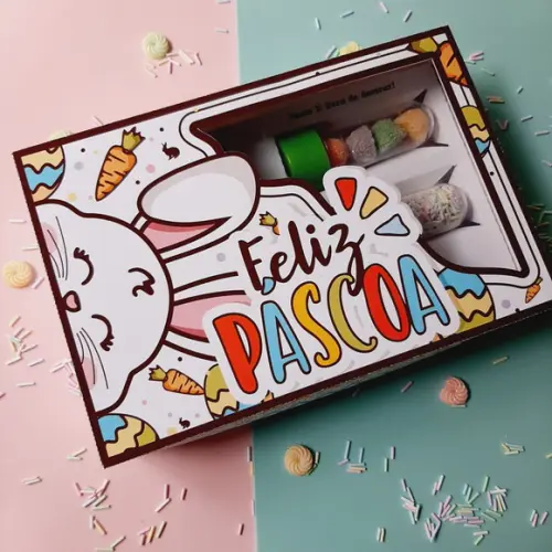 Caixa Mini Confeiteiro Coelho
