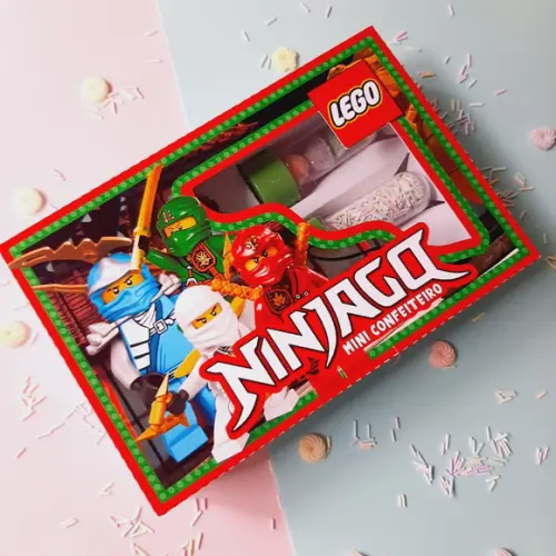 Caixa Mini Confeiteiro Ninjago