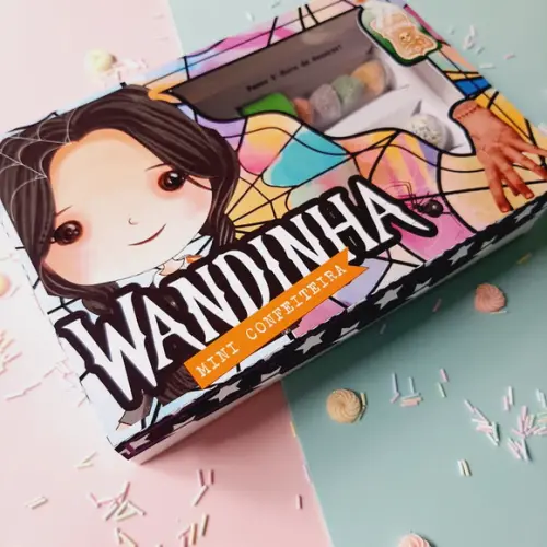 Caixa Mini Confeiteiro Wandinha